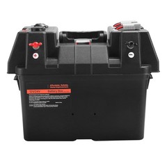 Battery Box, Group 24/ 31 Trolling Motor Battery Box, 12V/ 24V Marine Batteries