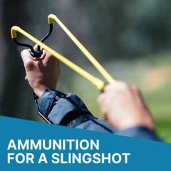 (1000) 1/2″ Inch Biodegradable Slingshot Ammo Precision Hard Clay Balls