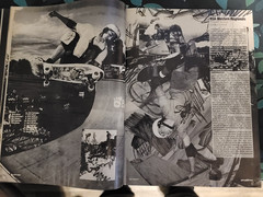 TRANSWORLD SKATEBOARDING MAGAZINE APRIL 1988 WITHOUT COVER.