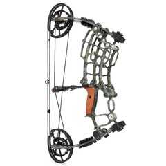 25» Compound Bow Kit Dual-use 30-60lbs Short Axis Archery Hunting Target RH LH