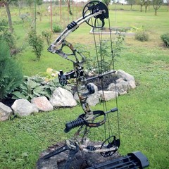 Dragon X8 RTH Compound Bow Package – Adjustable 18-31”, 0-70 lbs, Ready to Hunt