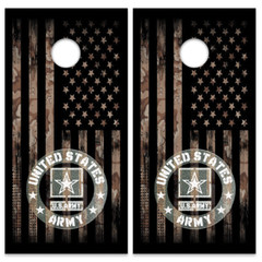 United States Army Cornhole Board Wrap LAMINATED Wraps Decals Vinyl skin