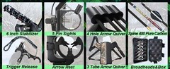 Archery Compound Bow Set PRO 20-70 LBS Hunting Compound Bow for Archery Shooting