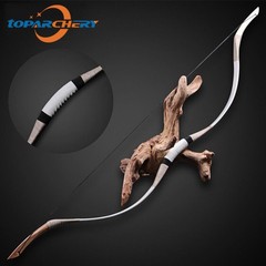 30-70lbs Archery Traditional Recurve Bow Mongolian Horsebow Target Shoot Arrows
