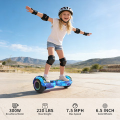 Hoverboard Electric for Kids Bluetooth Self-Balancing Scooter LED Light UL 2272