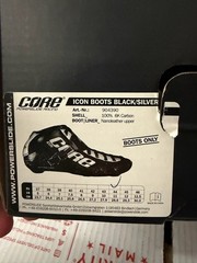 Powerslide Core Icon Inline Speed skates boot Size 44 11 28.6cm