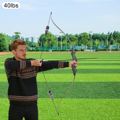 40lbs Draw Weight Recurve Bow Kit For Beginner Practice Right Hand Recurve Bow
