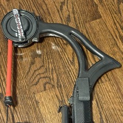 Accubow 2.0 Carbon Fiber Virtual Archery Practice System Bow Arrow Hunting Gray