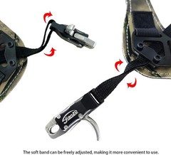 Adjustable Wristband Release Aid Trigger, Index Finger Release Archery, Flexi…