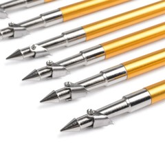 6-12 pcs 6.8″ Aluminum Fish Hunting Arrows Fishing Bolts for Pistol Crossbow