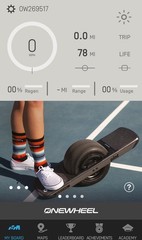 Onewheel Pint Black used with extra bumper kit very low miles