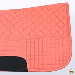 32 In x 36 In HILASON Western All Purpose Horse Saddle Pad Orange