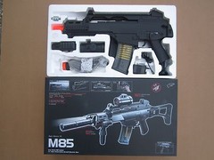 G36C Style Double Eagle Semi & Full Automatic Electric Airsoft Gun Rifle