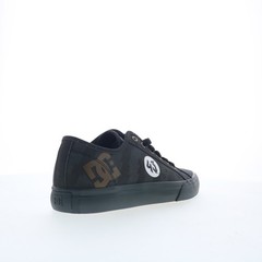 DC 43I Manual DC02960025-GRYBLK Mens Gray Skate Inspired Sneakers Shoes