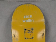 Enjoi Skateboards Zack Wallin Pro Model Deck Keep Skateboarding A Crime SK8