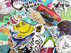 2000 Random Bulk Stickers Lot Fun Car Bottle Pack Bike Laptop Skin Decals