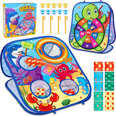 Animal Bean Bag Toss Game Toy Outdoor Toss Game, Family Party Party Supplies