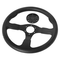350mm 13.78″ Steering Wheel For Off Road Cart Drift Trike ATV Buggy DIY Go Kart