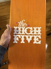(Grail) Todd Bratrud Nike SB High Five Skunk Dunk Skateboard Deck