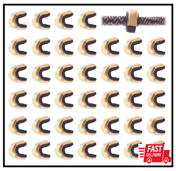 Bow String Nock Points – 40 Packs Arrows Bowstring Nocking Point Set Archery Acc