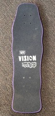 VISION PSYCHO STICK ORIGINAL SHAPE REISSUE 10 INCH SKATEBOARD COMPLETE