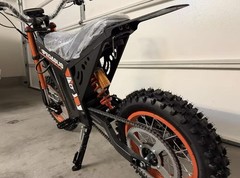 PEGASUS™ 49cc 2-Stroke Mini Motorcycle Orange Off-Road Tires, F/R Shock, Durable