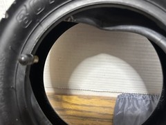 HTBCCHB 80 / 65-6 Tire with Inner Tube and Bag H-425A-01 Scooter Tire Off Road
