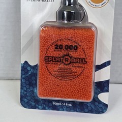 Splat-R-Ball 20,000 Rounds 7.5mm Orange Ammo Certified Splatter Ball New Sealed