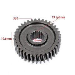 Glixal High Performance GY6 150cc 180cc 200cc Racing Final Drive Gear 18-36T