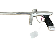 Used DLX TM40 Paintball Marker w/ Case – Dust Silver/Polished Silver