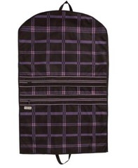 Chestnut Bay Gusset Garment Bag – Black Plaid