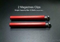 Repeating Pocket Slingshot Max 12 Balls Come with 2 Magazines 5 Bandsets Model B