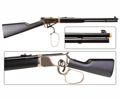 Umarex Legends Saddle Gold/Blk CO2 Lever Action Limited Edition Airsoft Rifle