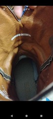 Dan Post Genuine Ostrich Leather Western Cowboy Boots Men’s US 10D MPN 3675