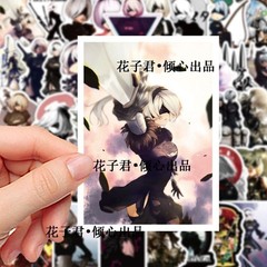 Mix 10/50 PCs Nier Automata 2B Anime Game Luggage Laptop Car Kid Gift Sticker