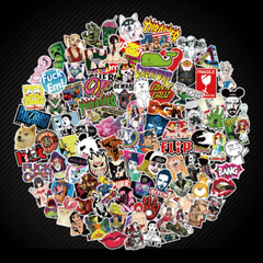 200 Skateboard Stickers bomb Vinyl Laptop Luggage Decals Dope Home Decor Sticker
