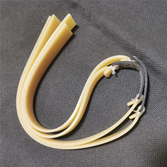 5 Flat Rubber Bands Slingshot Hunting Catapult Replacement Elastic Tapered Band