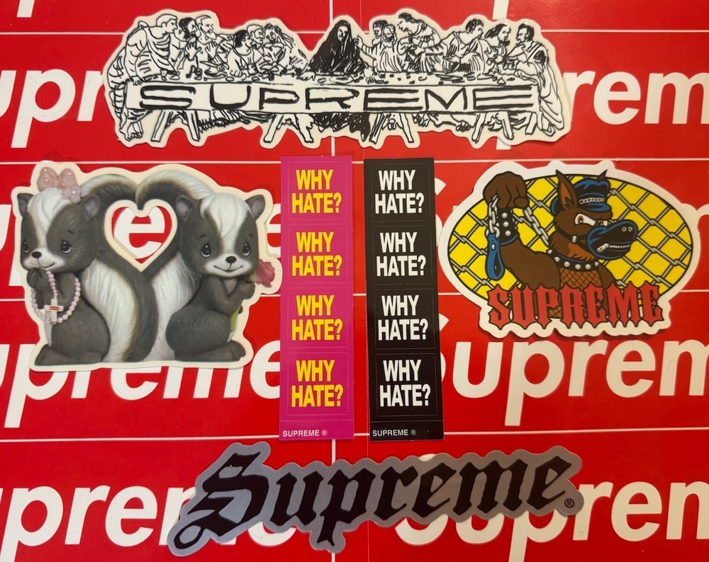 Supreme Leash, Last Supper, Skunk Love, Speed, 2 Based Lil B Why Hate Set SS26