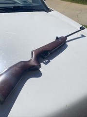 Vintage MARKSMAN Break Barrel .177 4.5mm Pellet Air Rifle 44-1C made in Spain
