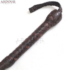Kangaroo Leather Hide Bull Whip 04 to 16 Feet, 16 Plaits Indiana Jones Bullwhip