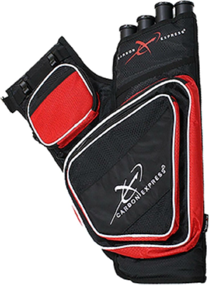 Carbon Express – Target Quiver – Red/Black – RH