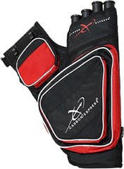 Carbon Express – Target Quiver – Red/Black – RH