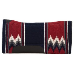 Equine 32″ x Contoured L x W – 1″ thick, Burgundy/Navy