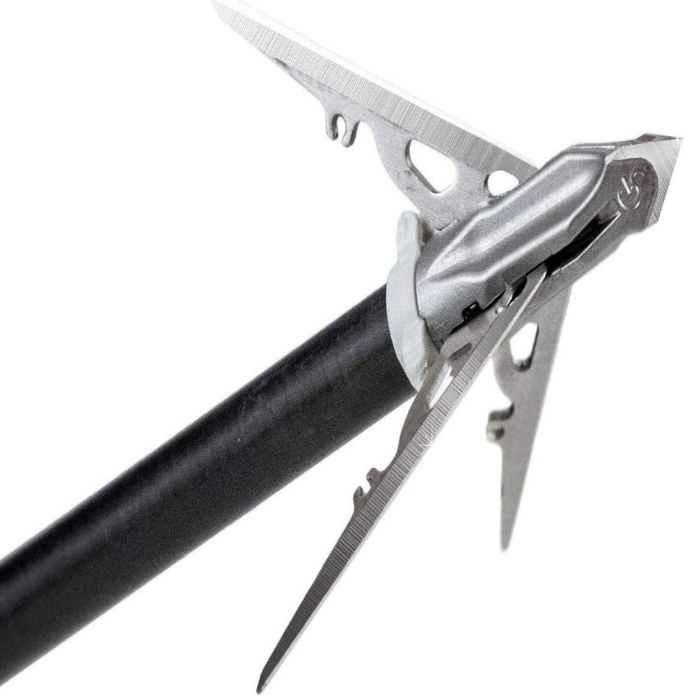 G5 Crossbow Broadhead Megameat 100 Grain Broadhead 3 Blade 2″ Cut #00888