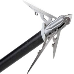 G5 Crossbow Broadhead Megameat 100 Grain Broadhead 3 Blade 2″ Cut #00888