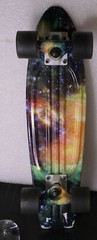 GLOBE BANTAM GALAXY ST 23 INCH SKATEBOARD IN COSMIC