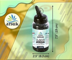 Arsuk Biodegradable Airsoft BBS 6mm White 0.20g Seamless BB Pellets for Targets