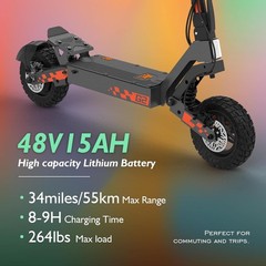 KUKIRIN G2 Electric Scooter 720WH Power 800W Powerful Motor 27 MPH 34 Miles Fold