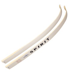 SAS Spirit Jr Take Down Recurve Bow White Limbs Only for 54″ Riser – Pair