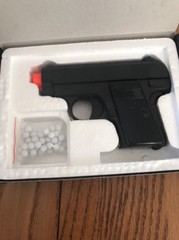Airsoft Gun Pistol Zinc Alloy Shell G.9 No.6233 G9- Metal Pistol Ships N 24h
